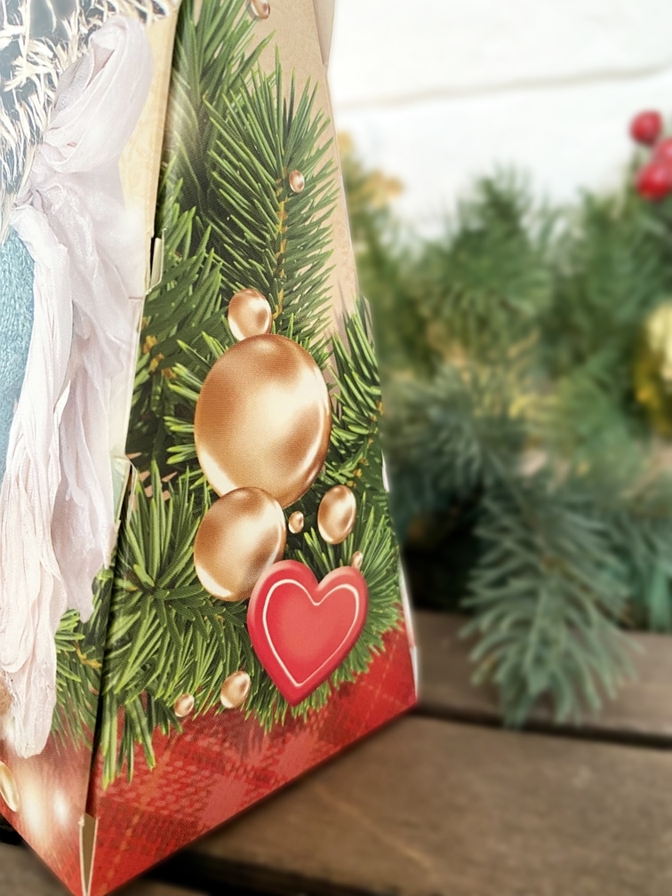 Коробка новогодняя подарочная Ежик Тим, 120х66х144 мм — изображение 6